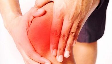 Schmerzen aufgrund einer Arthrose der Gelenke.