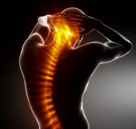 Osteochondrose ist eine Erkrankung der Wirbelsäule. 