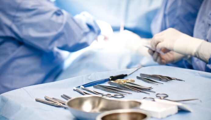 Operation bei Nackenschmerzen